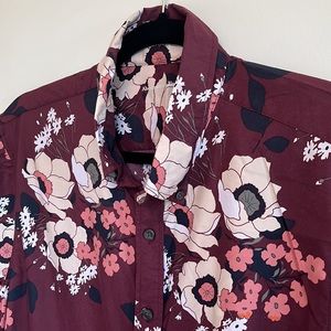 Abercrombie & Fitch Floral Short Sleeve Shirt
